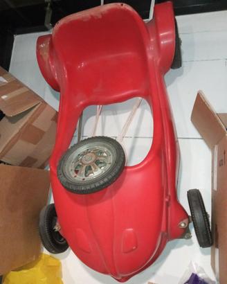 Macchina auto pedali anni 80 vintage giordani