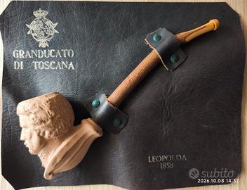Pipa in terracotta Leopoldo II Granducato Toscana