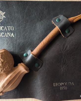 Pipa in terracotta Leopoldo II Granducato Toscana