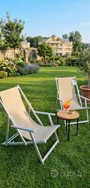 2 Sdraio RIMINI LUX come nuove – Ideali per relax