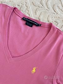 T-shirt Ralph Lauren - tg M - rosa