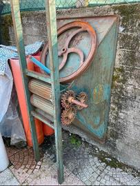 Diraspatrice, pigiatrice per uva