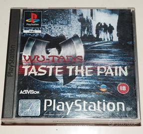 WU-TANG Taste The Pain gioco videogame console Ps1