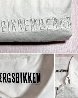 Camicia bianca BIKKEMBERGS alta qualità Nuova