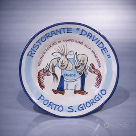 Piatto buon Ricordo Ristorante Davide - Porto S. G