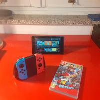 Nintendo Switch completa + Super Mario Odyssey