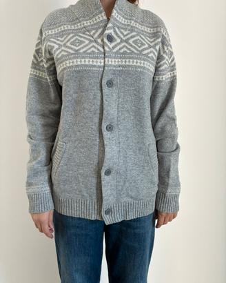 Maglione cardigan invernale uomo