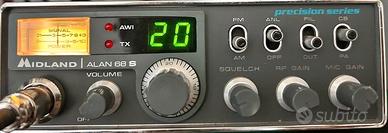 CB MIDLAND ALAN 68S + ANTENNA TURBO SIRIO 2000