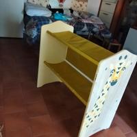 scaffale libreria giraffa porta tutto per bambini 