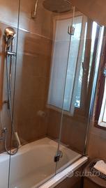 vetro doccia per vasca