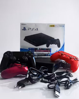 Ps4 500Gb + controller + giochi