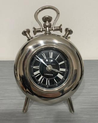 Elegante orologio da tavolo acciaio