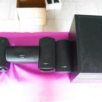 Casse 5 diffusori home theatre e SUB