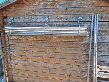 Paletti di Sostegno in PVC Rinforzati  - per Orto