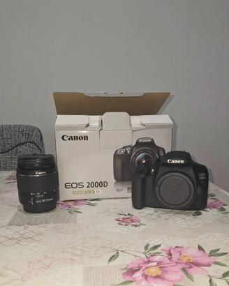 Canon eos2000d ef-s 18-55 mm dc iii IN GARANZIA