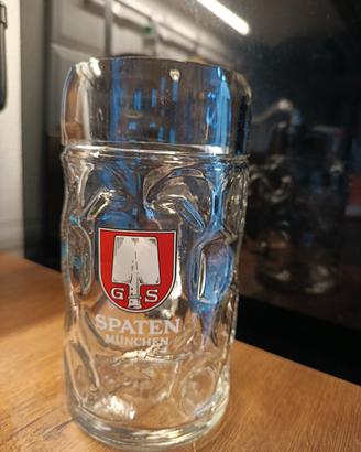 5 boccali da birra 1 litro Spaten Munchen