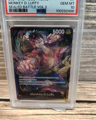 monkey d luffy sealed Battle vol 2024 PSA10