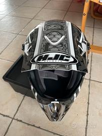 Casco cross HJC taglia M