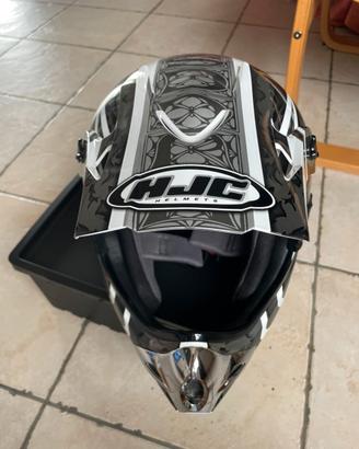 Casco cross HJC taglia M