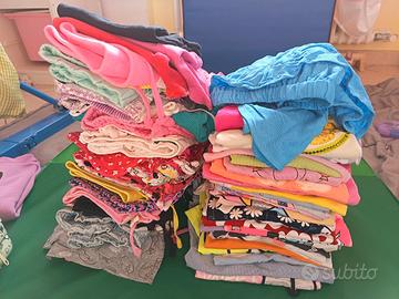 vestiario estivo bambina 5-6 e 6-7 anni