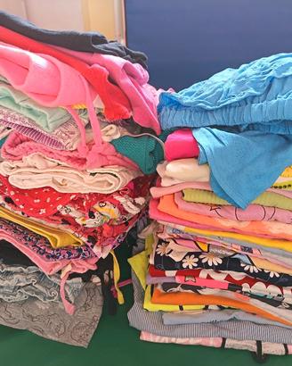 vestiario estivo bambina 5-6 e 6-7 anni