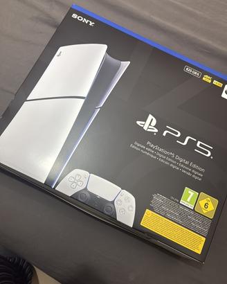 Ps5 slim Digital editione + controller dual sens