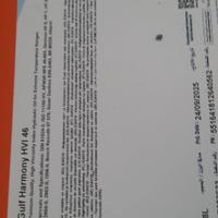 Fusto olio idraulico 208 litri Gulf