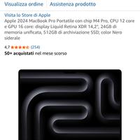 Apple MacBook Pro con chip M4 Pro