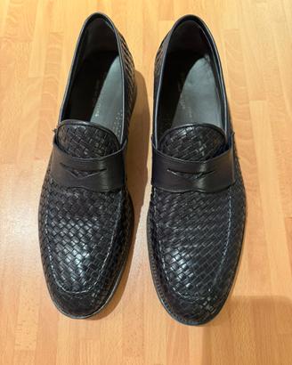 Scarpe intrecciate Blu