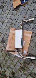 scarico con valvola 500 Abarth