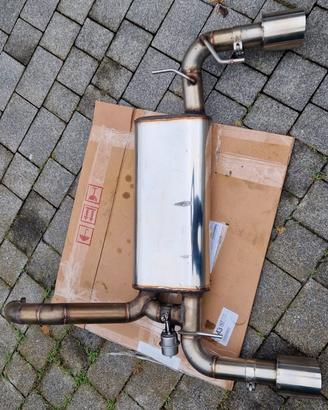 scarico con valvola 500 Abarth