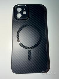 Cover iphone 12 magsafe in carbonio