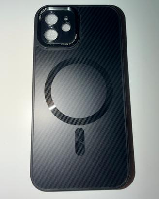 Cover iphone 12 magsafe in carbonio