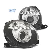 FARI FIAT 500 07-15 LUCE DIURNA OCCHI ANGELLO FOND