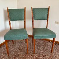 Coppia di sedie vintage