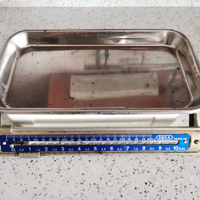 Bilancia vintage meccanica da cucina funzionante