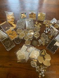 borchie, guarnizioni in metallo per abiti ,borse,