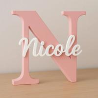 Lettere personalizzate con nome in 3D