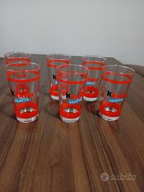 set 6 bicchieri da bibita Kinder 