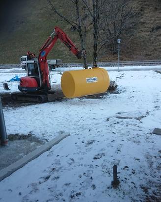 CISTERNA GASOLIO LT 4000