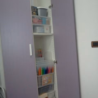 Libreria e armadio a 2 ante