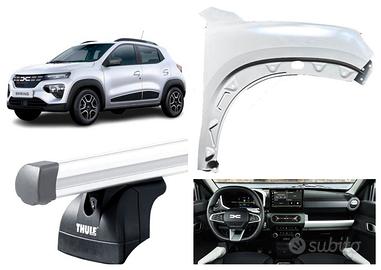 Dacia Spring cofano paraurti parafango barre cerch