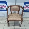 poltroncina-camera-legno-tessuto-damascato