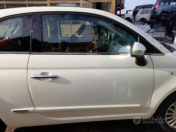 PORTA ANT. DX. FIAT 500 «II» (2008)