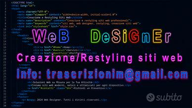 |- Web designer siti web -|-