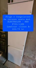 FRIGO CONGELATORE DA INCASSO USATO