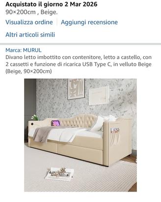 Divano letto comncassetto estraibili