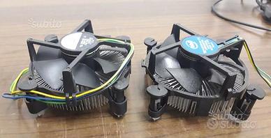 Dissipatori CPU con ventola, socket 775,1150/5,ecc