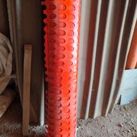 Rete arancione da cantiere 