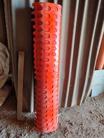 Rete arancione da cantiere 